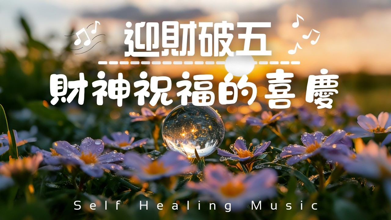 【迎財曲Healing Piano Music】破除財運阻礙，迎接財神祝福與繁榮事業｜財源滾滾音樂，喜慶財富能量鋼琴曲1小時BGM｜財富能量提升，事業財運雙旺｜感恩吸引事業順利、財源廣進的奇蹟時刻