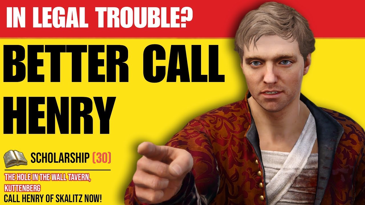 When Scholar Henry Committed Crimes in Kingdom Come Deliverance 2