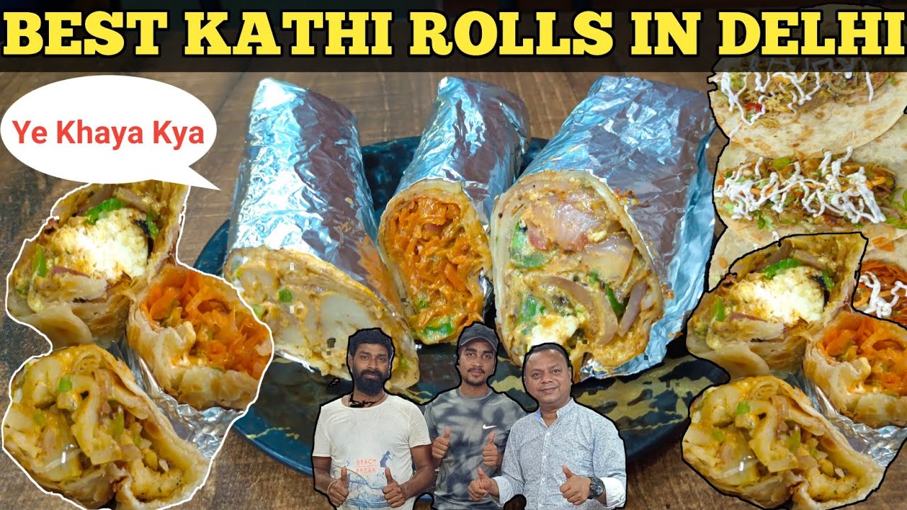 Best Kathi Veg and Non Veg Rolls In Delhi I Food Empire Devli Khanpur Delhi 
