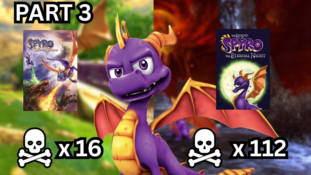 Which LEGEND of Spyro Is Hardest to 100% Part 3 Dawn of the Dragon