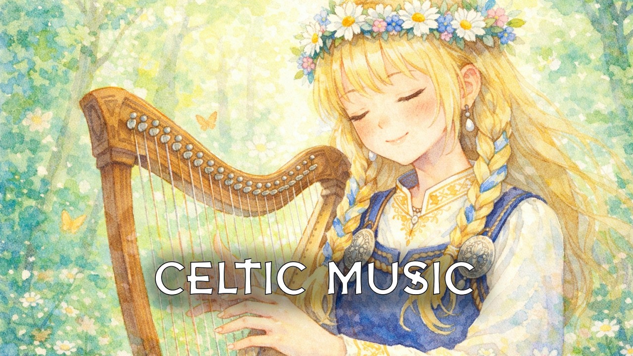 Celtic Music — Calm Adventure With Flute And Harp Sounds | Fantasy Journey VOL. 4 for Work & Study