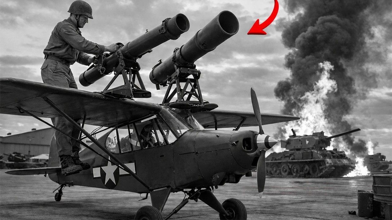 They Laughed at His “Toy Plane” and Aimed Bazookas at Him — Minutes Later, Tiger Tanks Were Burning