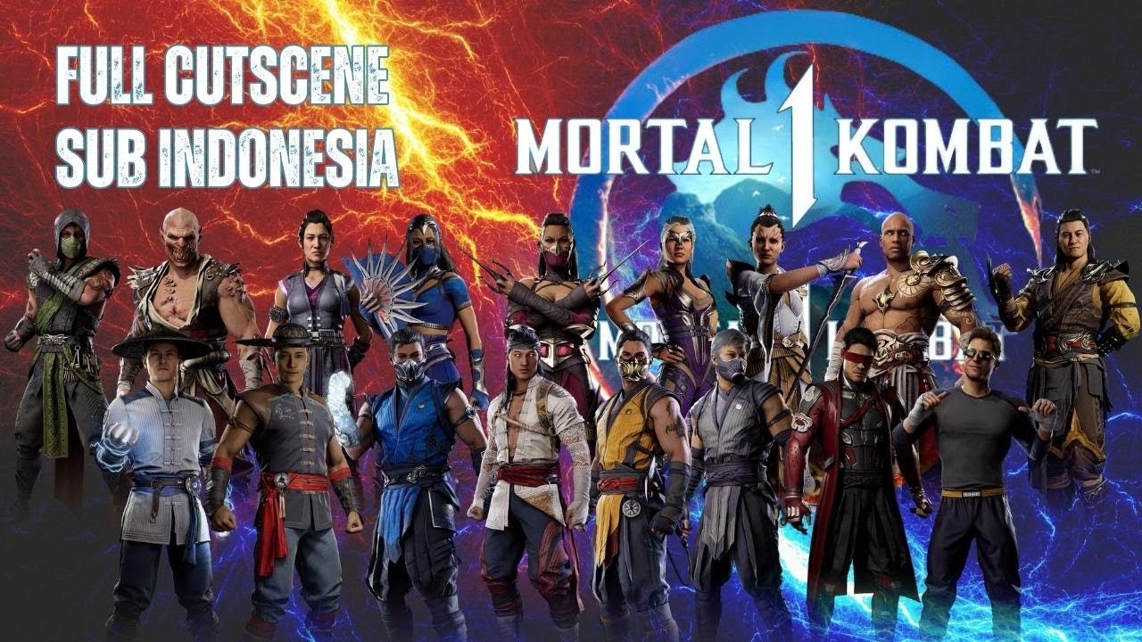 MORTAL KOMBAT 1 Full Cutscene - Subtitle Indonesia