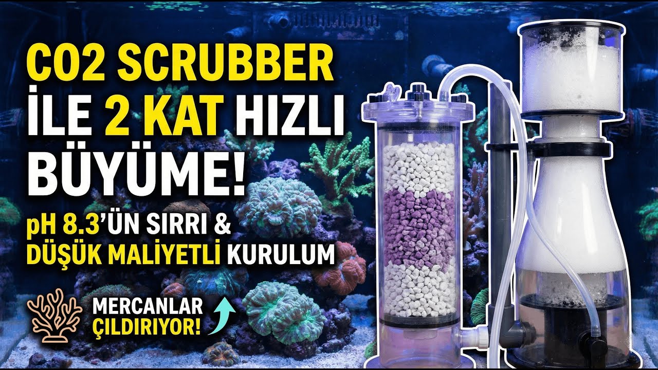Deniz Akvaryumu pH Önemi ve Zeochem Karbondioksit Tutucu