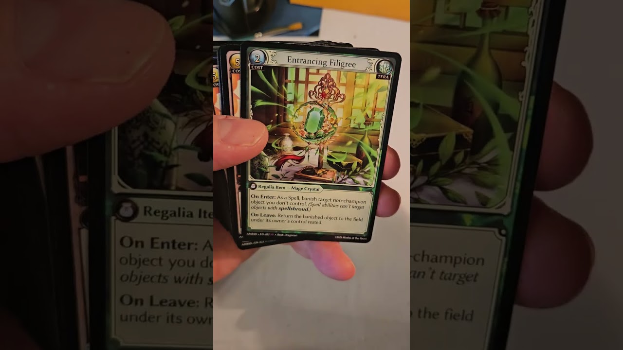 Quick opening of the Kongming Starter Deck from Grand Archive. @gatcg