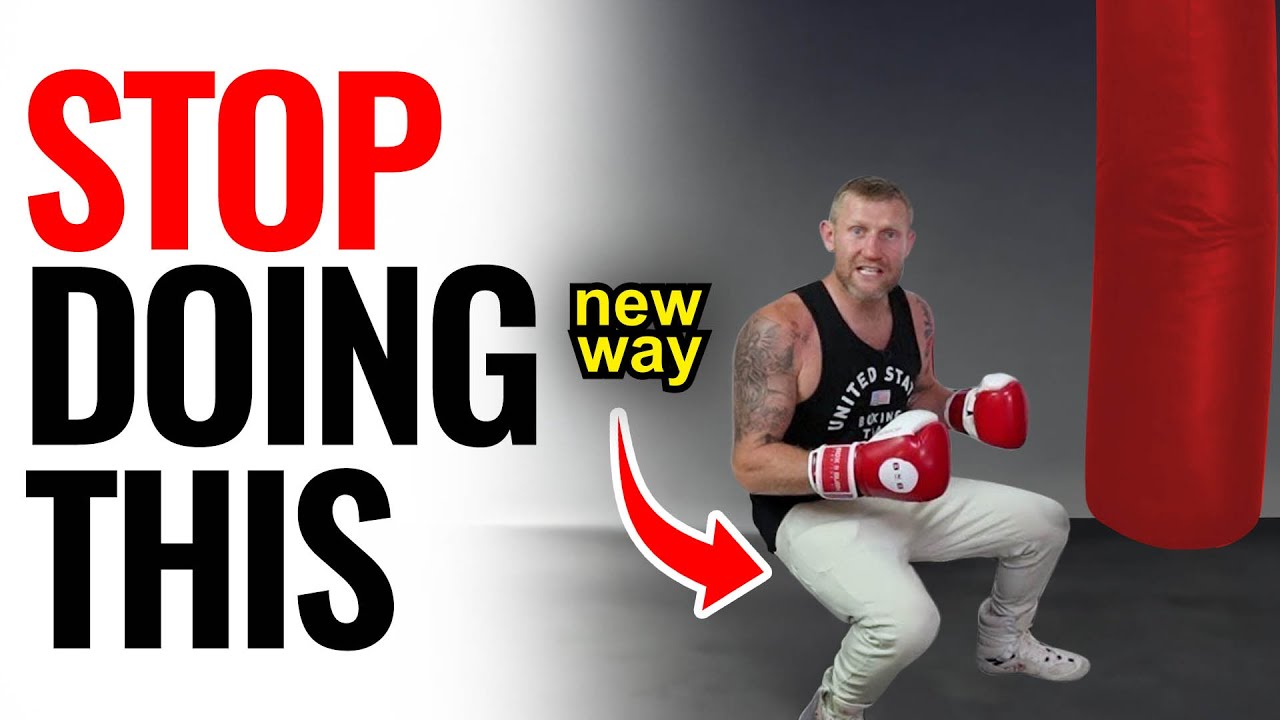 Stop “Sitting Down” on your punches in Boxing Training