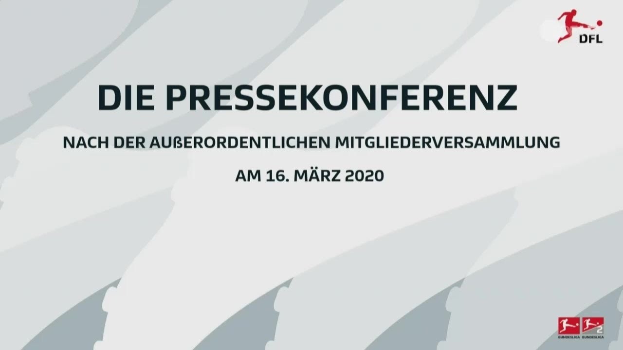 Wie geht es weiter mit der Bundesliga? - Die DFL-Pressekonferenz | ZDFsport