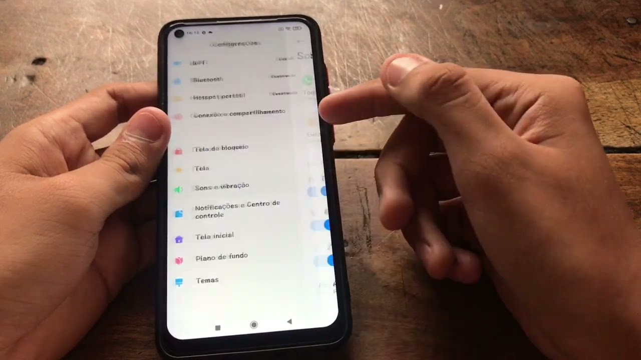 REDMI NOTE 9 / ATIVAR SONS DE TOQUE NA TELA