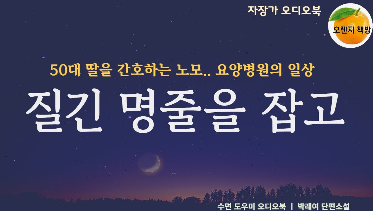 박래여 단편소설 ㅣ요양병원에서의 일상l 50 대 딸의 병간호를 하게된 노모 ㅣ 누워서 어머니를 보는 딸의 심정