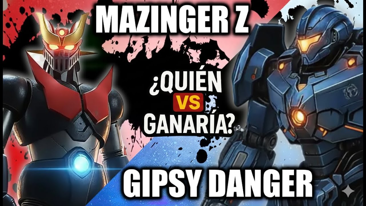 ⚔️ Mazinger Z vs Gipsy Danger ⚔️ ¿Quién Ganaría?