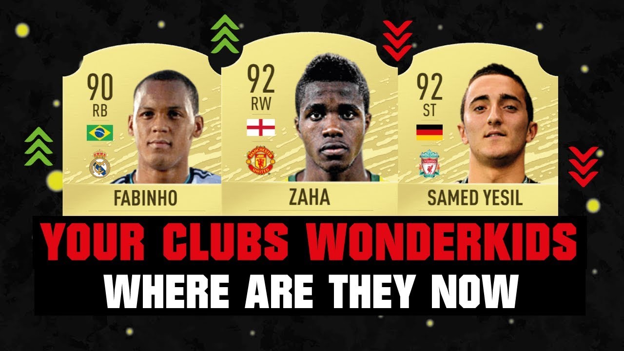 YOUR CLUBS BIGGEST WONDERKIDS IN FIFA 13 WHERE ARE THEY NOW 😱🔥| FT. ZAHA, FABINHO, YESIL... etc