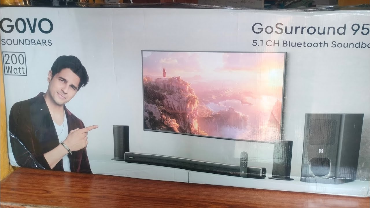 govo soundbar Gosurround 955 5.1 ch Bluetooth Unboxing by CPG