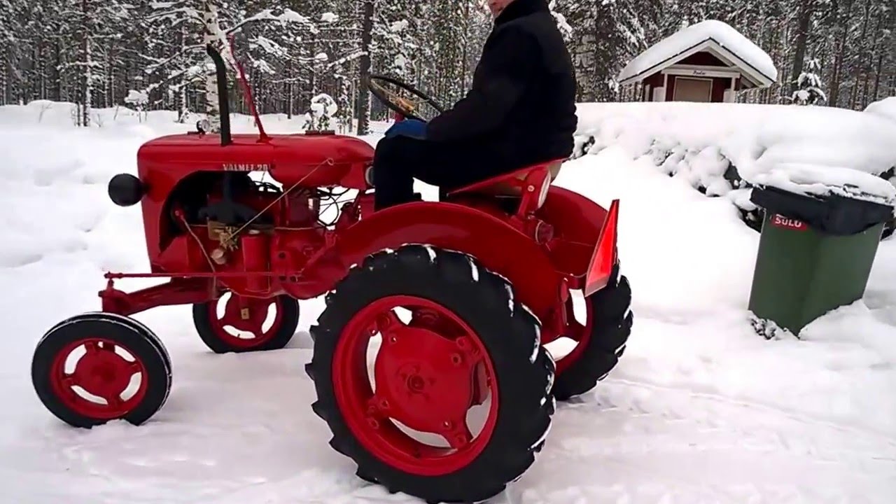 Valmet 20, hyvin p&ouml;rr&auml;&auml;