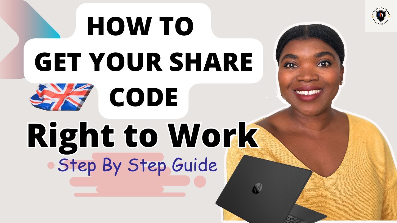 How to get your share code to check your right to work in the UK.