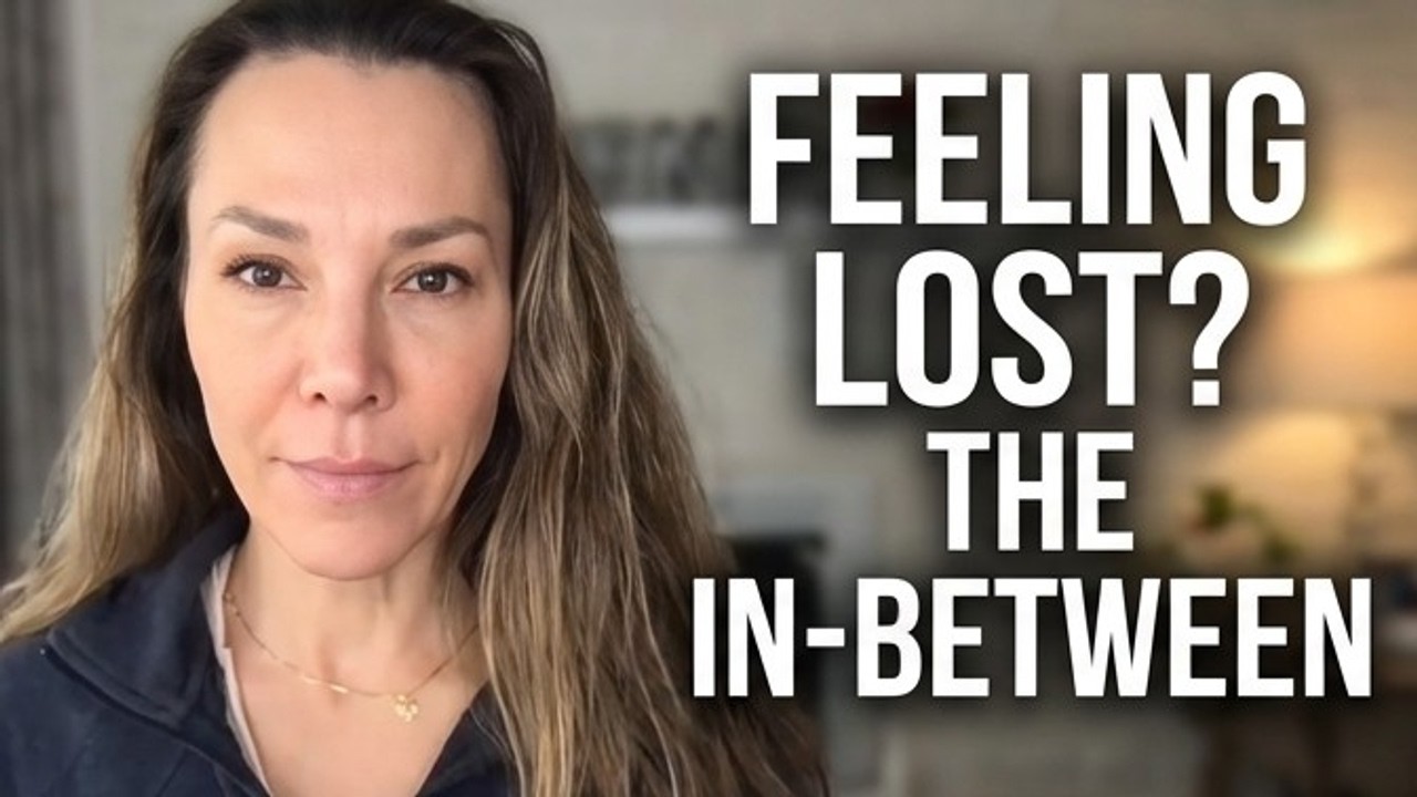 Living in the In-Between | The Space Between Who You Were and Who You're Becoming
