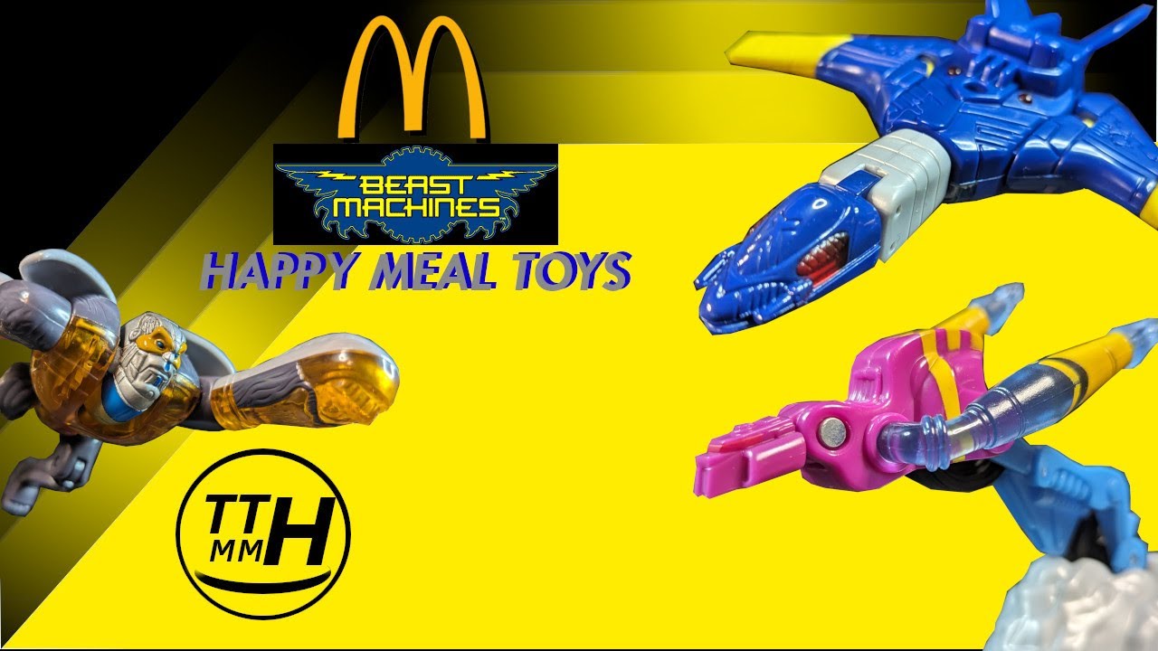 Beast Machines McDonald's Happy Meal toys (stop motion)