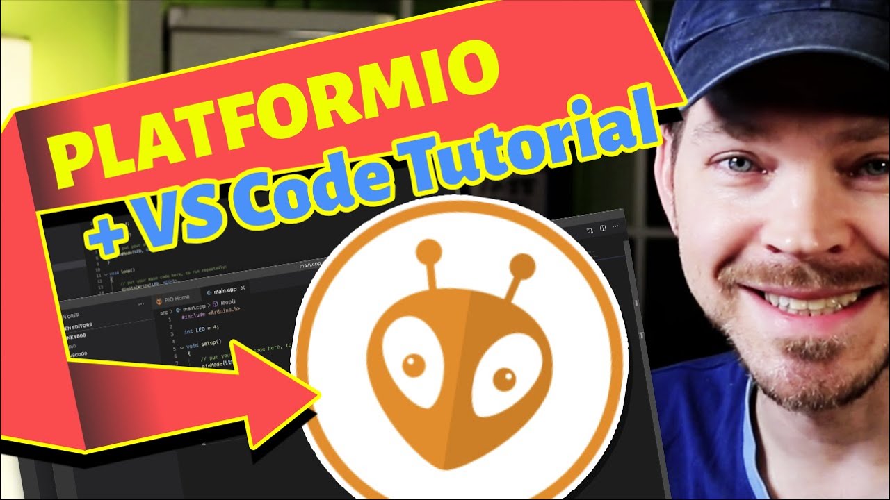 PlatformIO Tutorial for Arduino and ESP – First Steps with Visual Studio Code