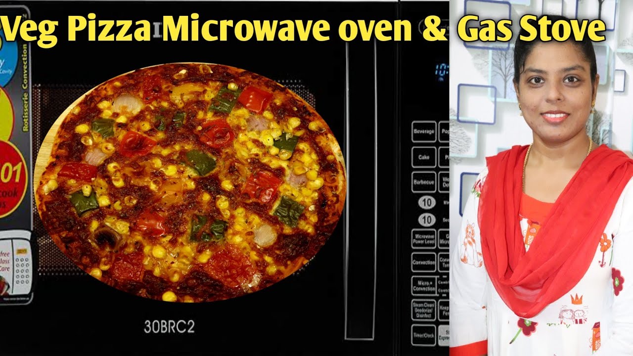 Pizza Recipe in Tamil/ Microwave Recipes/ How to make Pizza at home/ variety samayal