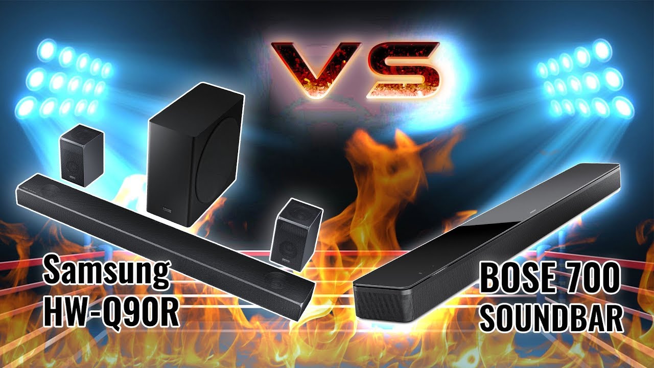 Bose Soundbar 700 vs. Samsung HW-Q90R | Soundbar Battles [2019]