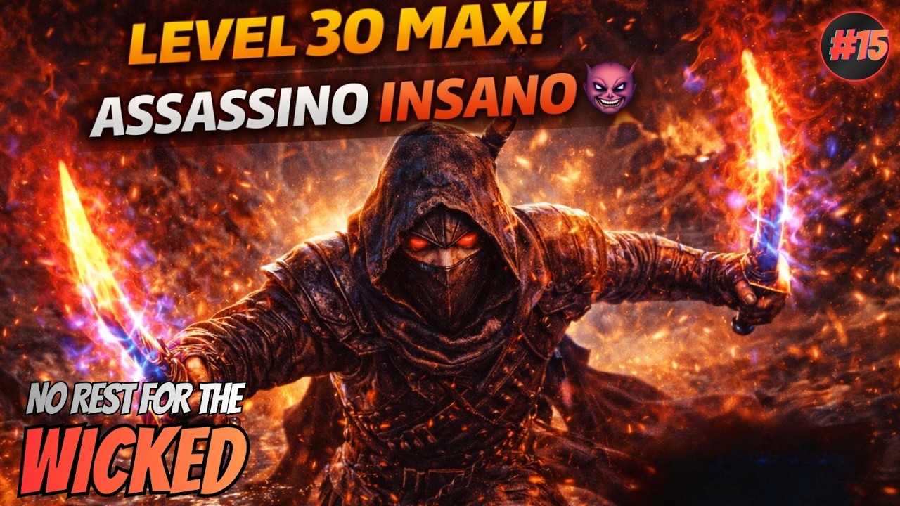 CHEGUEI NO LEVEL 30 😱 | AGORA O ASSASSINO FICOU INSANO – Parte 15