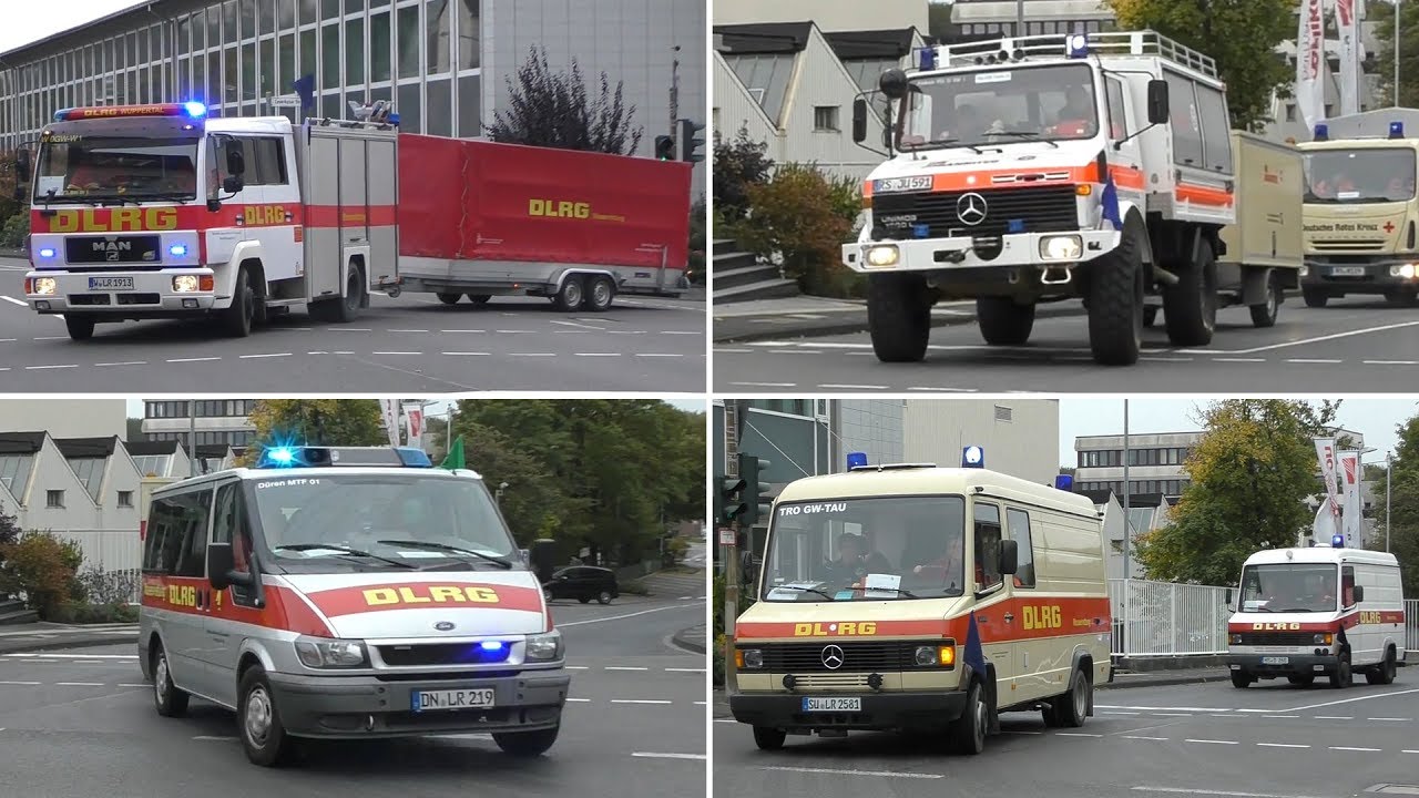 DLRG, DRK und JUH im Großeinsatz | Katastrophenschutzübung in Remscheid am 06.10.2019