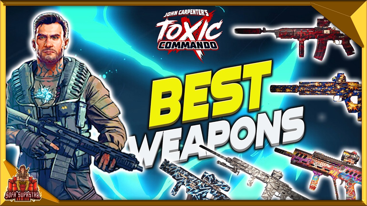 Лучшее оружие для Toxic Commando — самые мощные пистолеты для нанесения невероятного урона.