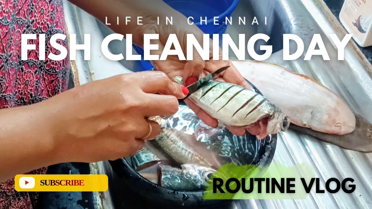 Vlog#23 | How to clean Fresh Fish 🐠 | മീൻ  clean ചെയ്യാൻ മിക്കവർക്കും മടിയായിരിക്കു൦ അല്ലെ