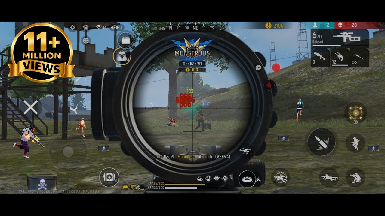 🔴21 Kill 😱 Bawal Macha Diya 😈 Headshot+Gypsy=BOOYAH 💪 #freefire #ff #games #gaming #freefiresquad