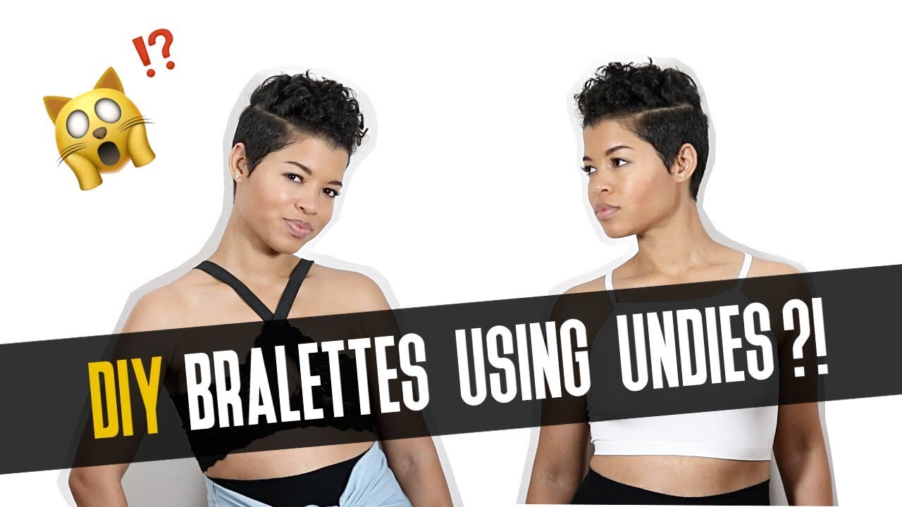 DIY Bralette Hack Using Undies?! | Easy Tutorial