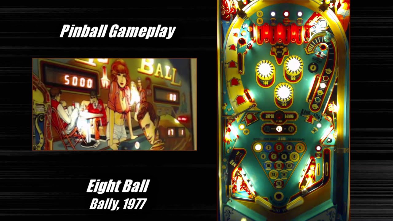 Bally Eight Ball (1977) pinball gameplay