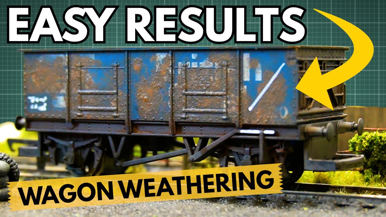 Wagon Weathering Made EASY | Transform Your Wagons