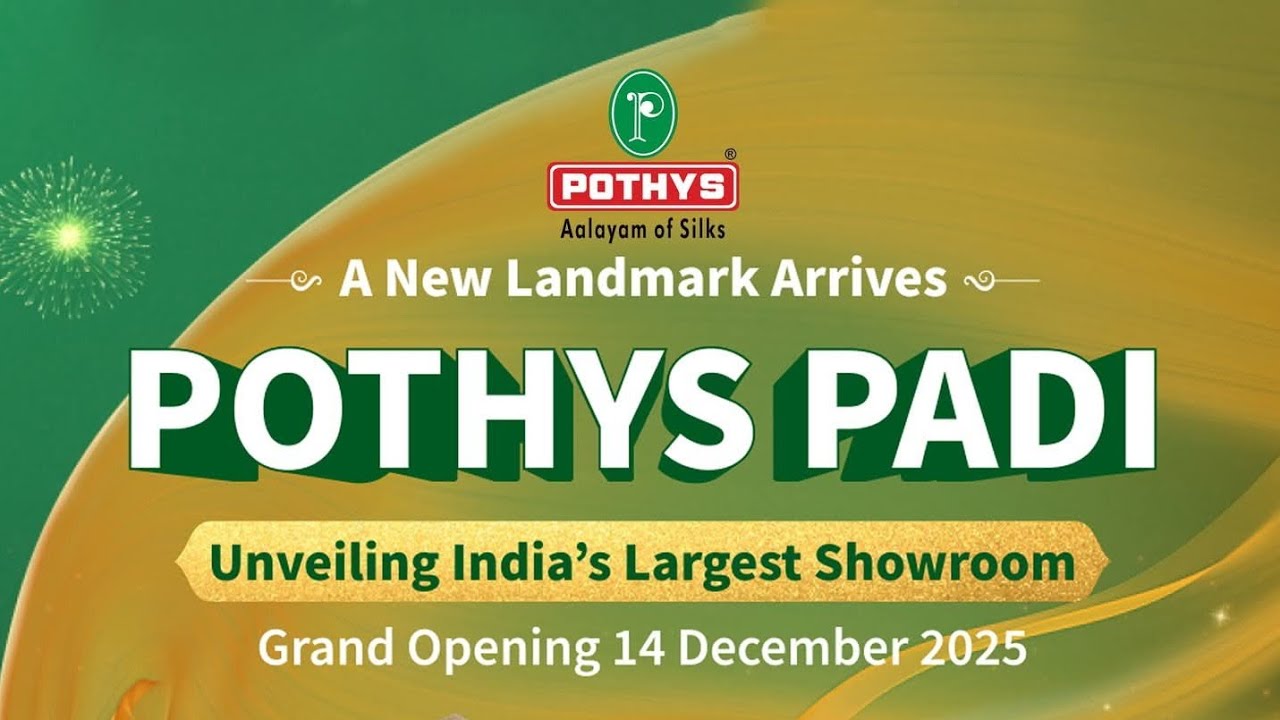 Торжественное открытие Pothys Padi в Ченнаи #chennaiviews