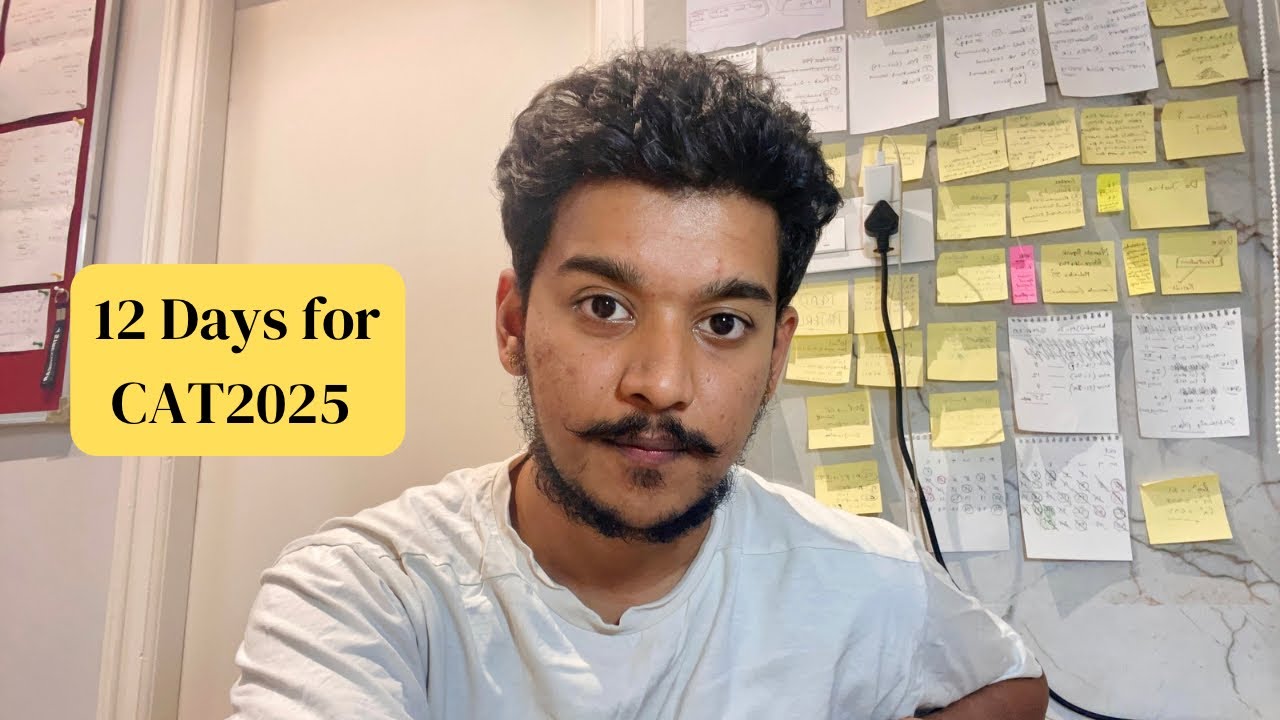 12 Days for CAT 2025 | Daily Prep Update