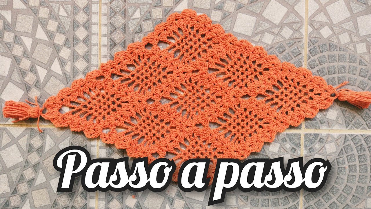 Trilho de mesa abacaxi