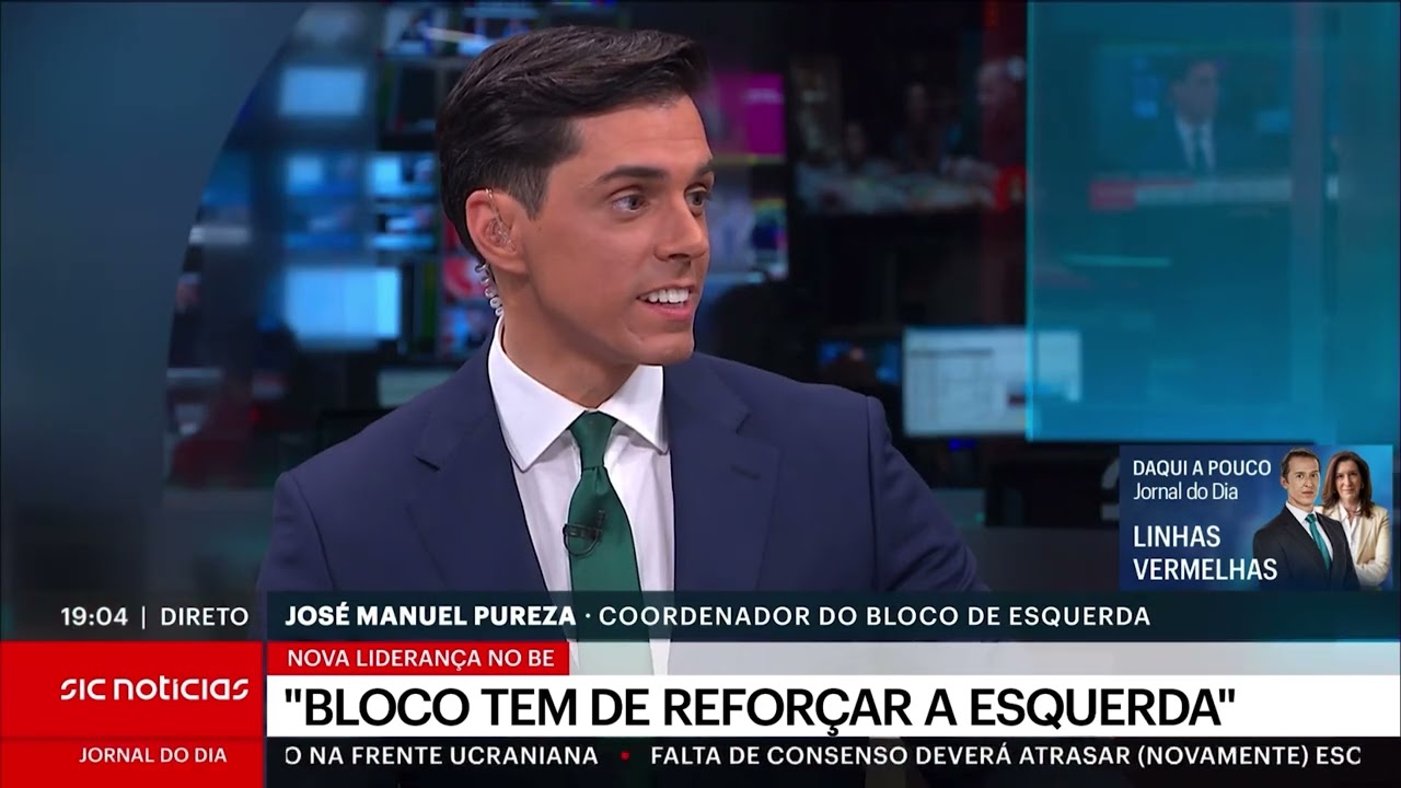 Entrevista a Jos&eacute; Manuel Pureza - SIC Not&iacute;cias | Bloco de Esquerda