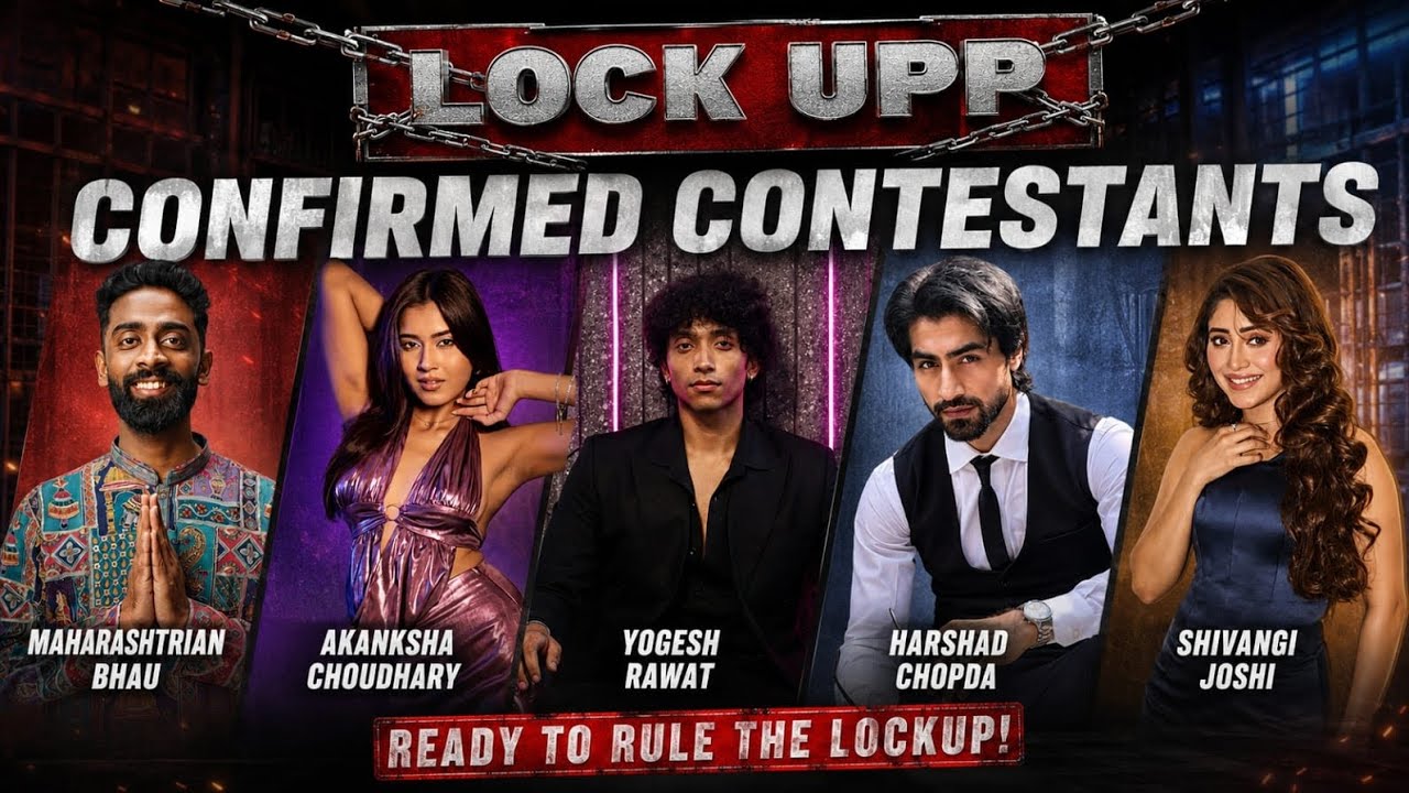 Confirmed Contestants For Lockup Season 2 | #lockupseason2 #yogeshrawat 