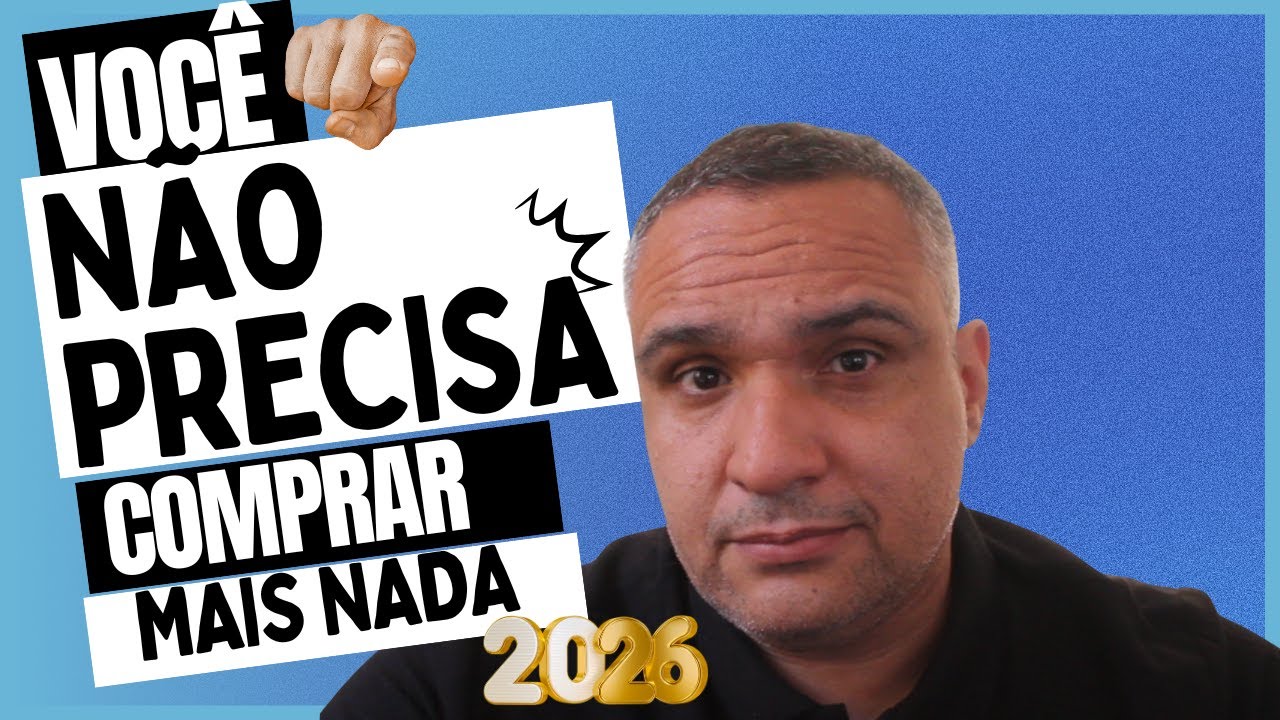 Você Já Tem Tudo o Que Precisa — Não Precisamos Comprar Mais Nada