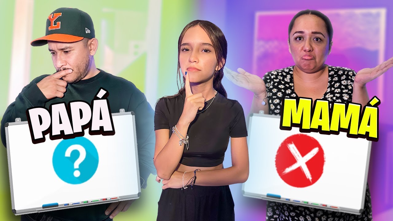 ¿Quién me conoce MÁS? MAMÁ VS PAPÁ