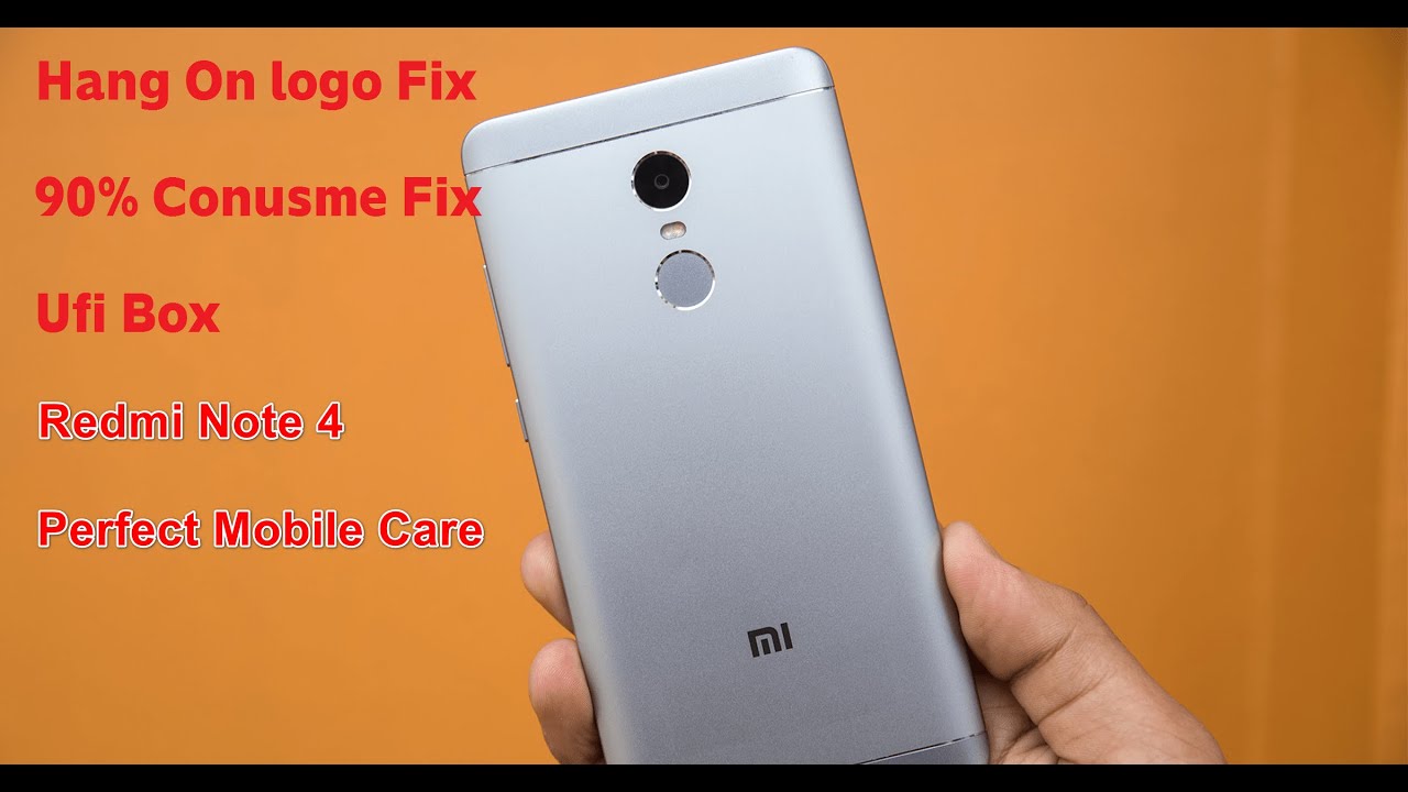 Redmi Note 4 Hang On Logo 90 % Consume Fix Ufi Box Isp Method