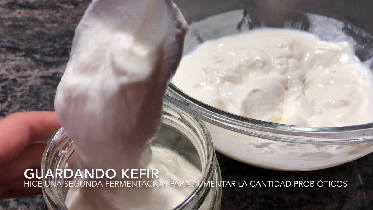 Cómo Lograr Kefir De Leche Espeso Como Yogurt - Como Hacer Kefir En Casa