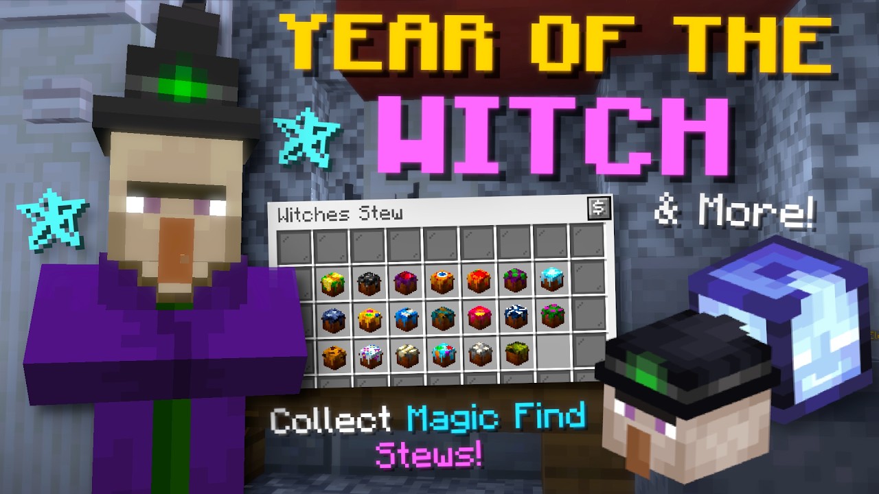 Major Skyblock Alpha! Year of the Witch! Mining Updates + More! (Hypixel Skyblock News)