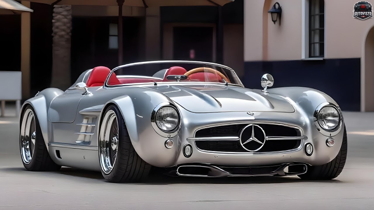 Представляем Mercedes-Benz 300SL Retro Roadster 2025 года: современная классика!
