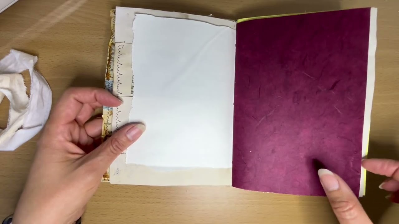 Flip Flap Junk Journal, Handmade