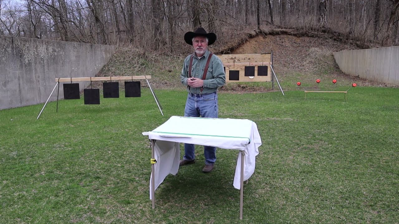 How to Build Your Own Cowboy Action Shooting Targets