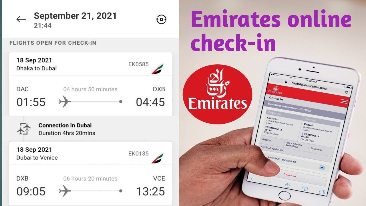 Emirates online check in | Emirates airlines