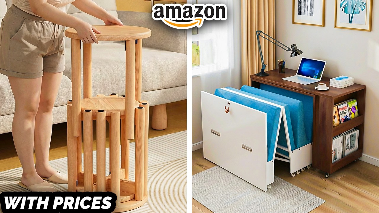 25 новых компактных находок с Amazon для вашего дома | Умные идеи мебели [с ценами]