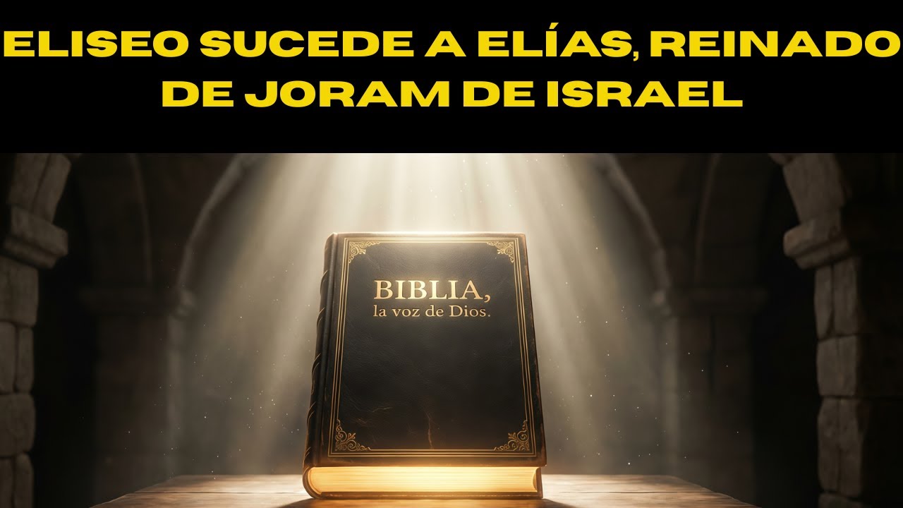 Eliseo sucede a Elias reinado de joram de Israel  miniatura