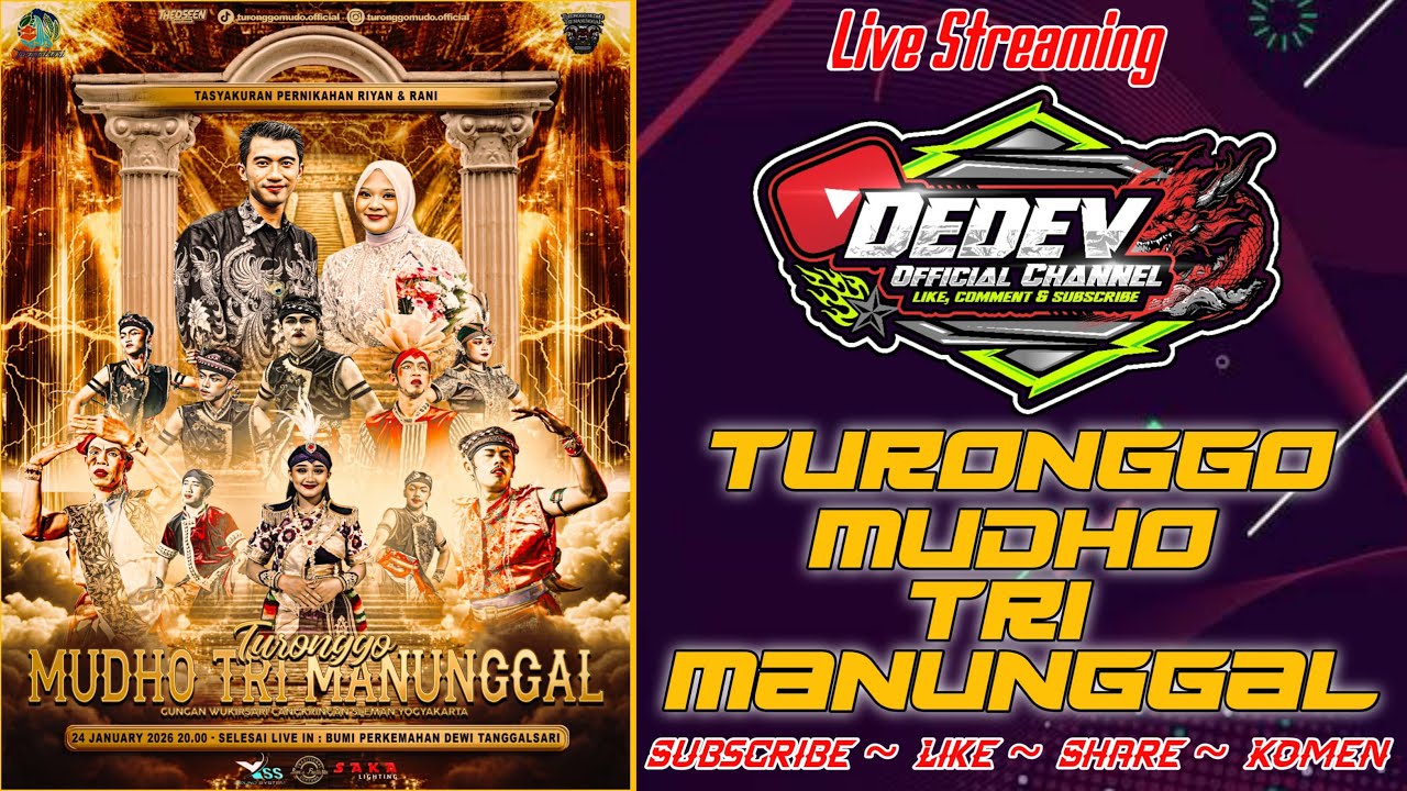#LIVE🔴 TURONGGO MUDHO TRI MANUNGGAL_BUPER DEWI TANGGALSARI,GUNGAN WUKIRSARI CANGKRINGAN SLEMAN YK