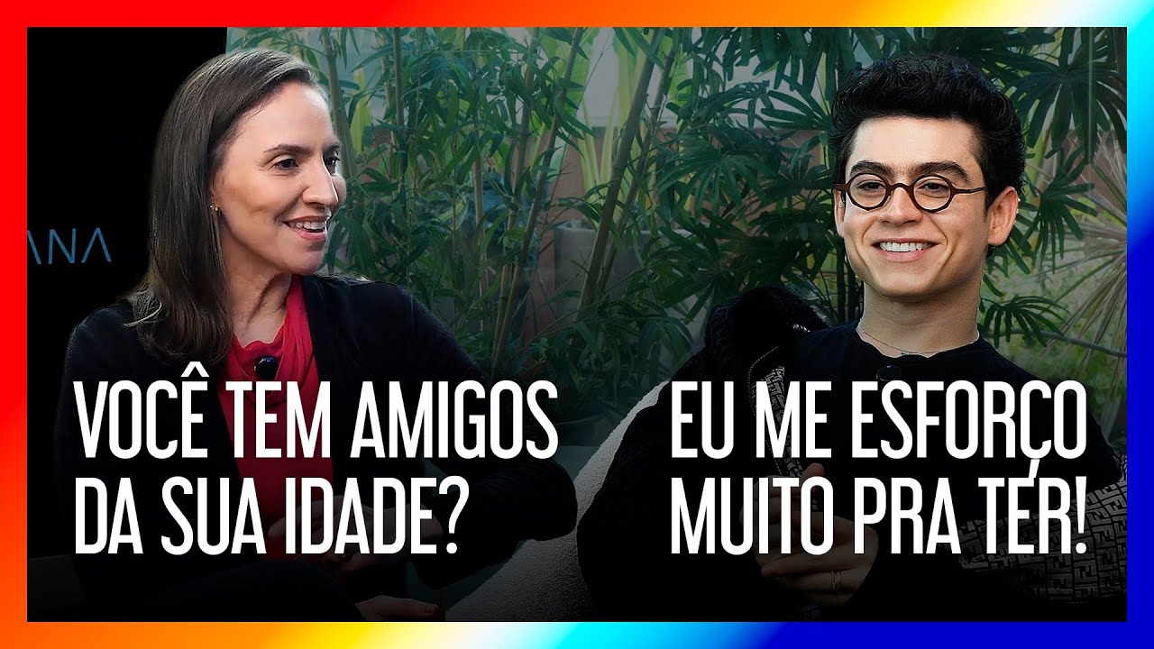 VITOR FADUL CONTA POR QUE PREFERE TER AMIGOS MAIS VELHOS