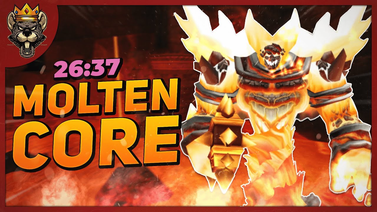 RATS - 26:37 - Molten Core Speedrun
